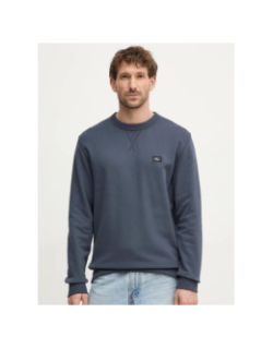 Sweatshirt woven label gris anthracite homme - Calvin Klein Jeans
