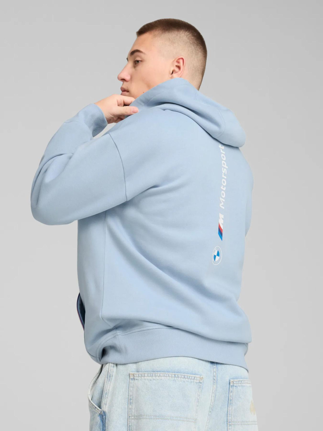 Sweat à capuche bmw motorsport bleu homme - Puma