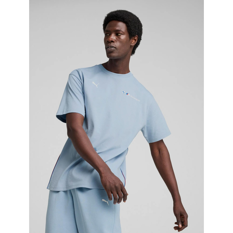 T-shirt bmw motorsport logo bleu homme - Puma