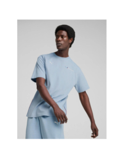 T-shirt bmw motorsport logo bleu homme - Puma