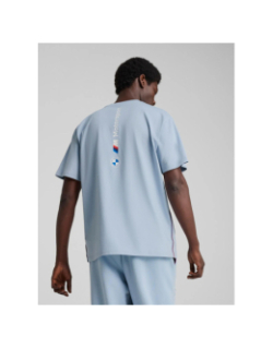 T-shirt bmw motorsport logo bleu homme - Puma