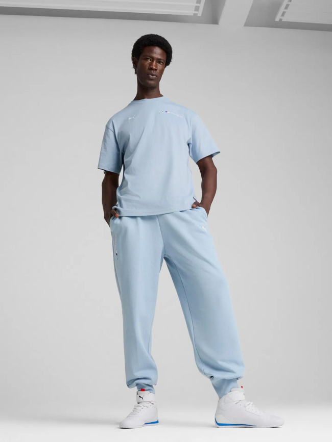 T-shirt bmw motorsport logo bleu homme - Puma