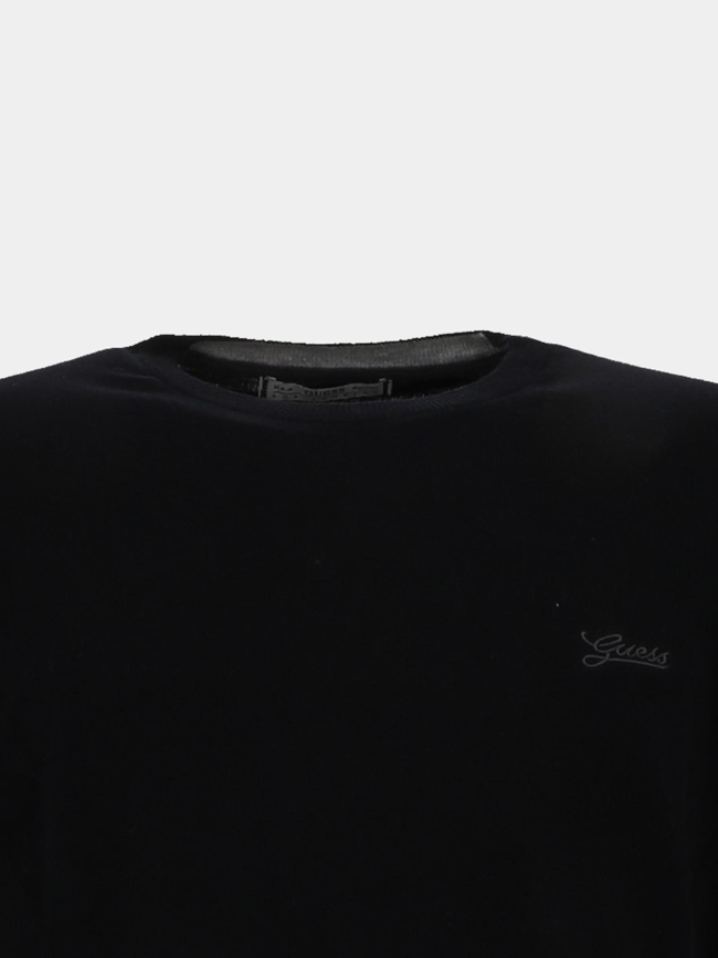 Pull fin ferdinand noir homme - Guess