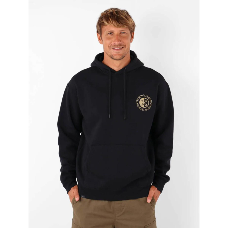 Sweatshirt À Capuche Homme Spiral Vert OXBOW