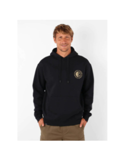 Sweat à capuche logo spiral noir homme - Oxbow