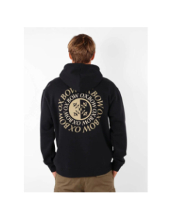Sweat à capuche logo spiral noir homme - Oxbow