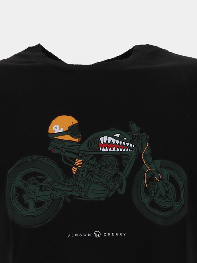 T-shirt legendary tegvir noir homme - Benson & Cherry