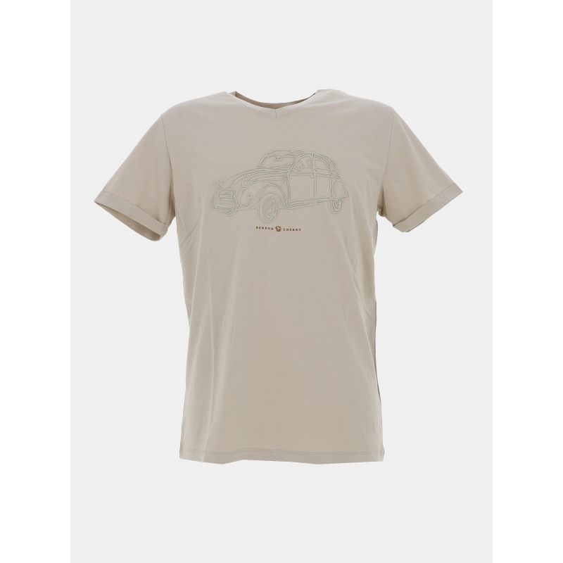 T-shirt legendary tunnels beige homme - Benson & Cherry