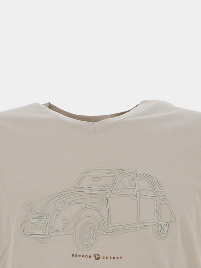 T-shirt legendary tunnels beige homme - Benson & Cherry