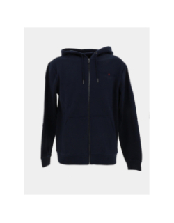 Sweat zippé giclass jim bleu marine homme - Teddy Smith