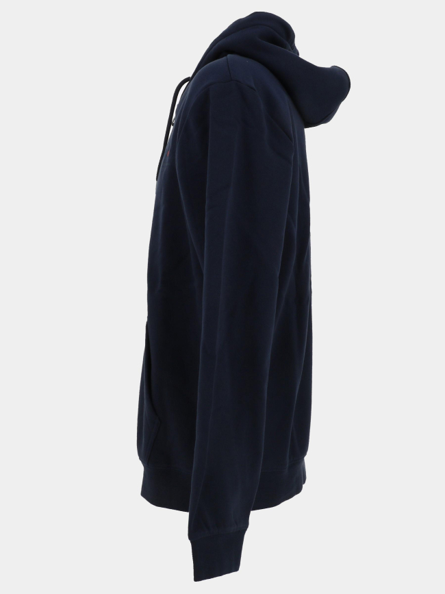 Sweat zippé giclass jim bleu marine homme - Teddy Smith