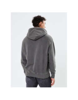 Sweat à capuche logo vintage gris homme - Tommy Jeans