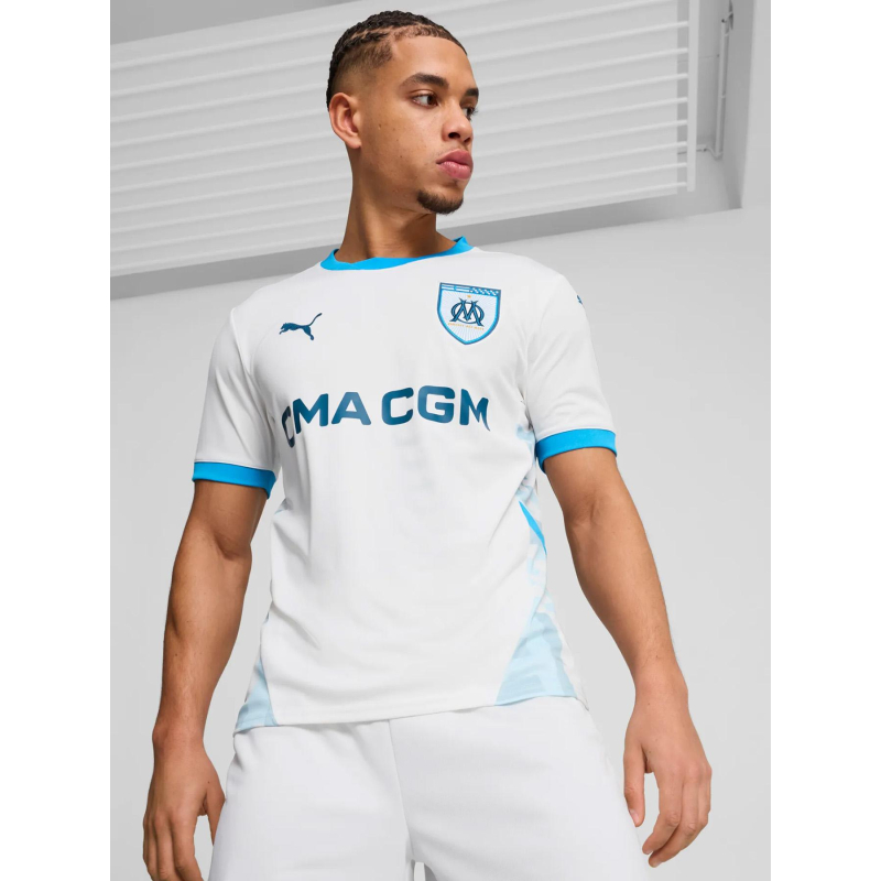 Maillot de football OM domicile 24/25 blanc homme - Puma