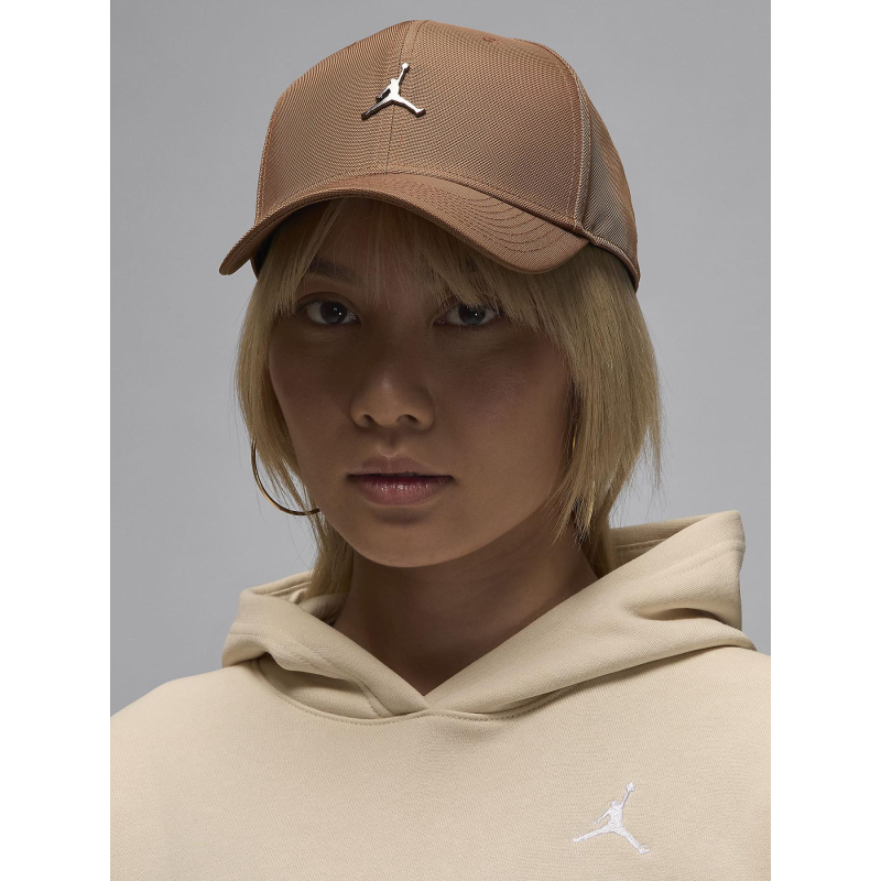 Casquette jordan rise logo metal marron - Nike