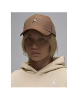 Casquette jordan rise logo metal marron - Nike