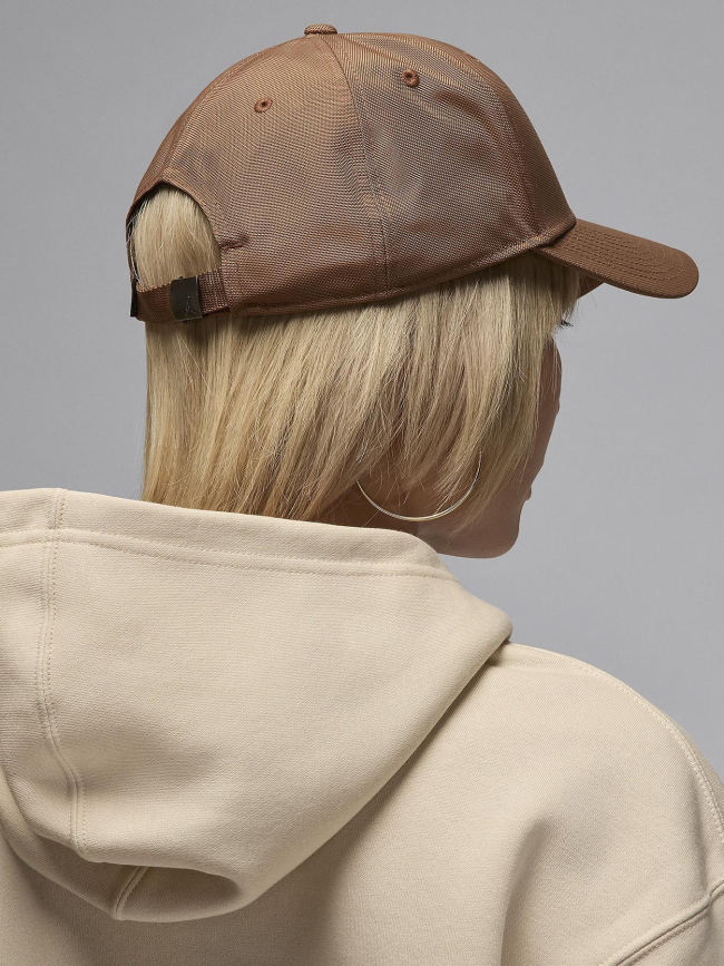Casquette jordan rise logo metal marron - Nike