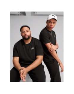 T-shirt à manches courtes essential no.1 noir homme - Puma