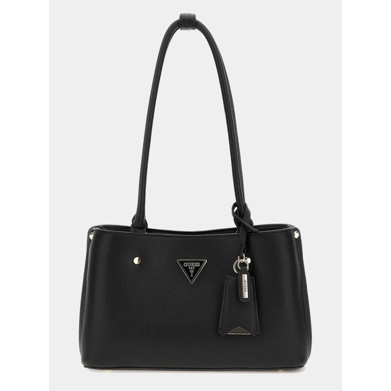 Sac à main meridian shoulder satchel noir femme - Guess