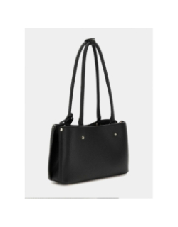 Sac à main meridian shoulder satchel noir femme - Guess