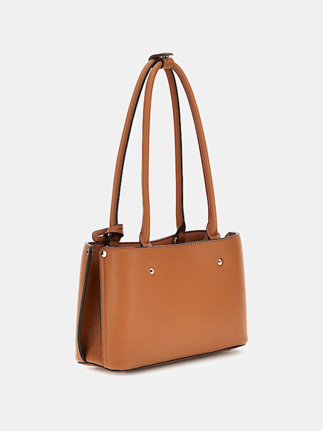 Sac à main méridian shoulder satchel marron femme - Guess