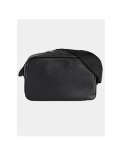 Sacoche reporter effet cuir ethon 2.0 noir homme - Hugo