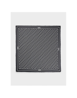 Foulard alycia monogramme noir femme - Hugo