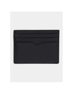 Porte-cartes cuir holder bleu marine unisexe - Tommy Hilfiger