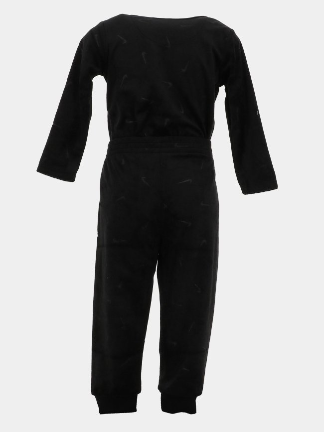 Ensemble body et pantalon new impressions noir bébé - Nike