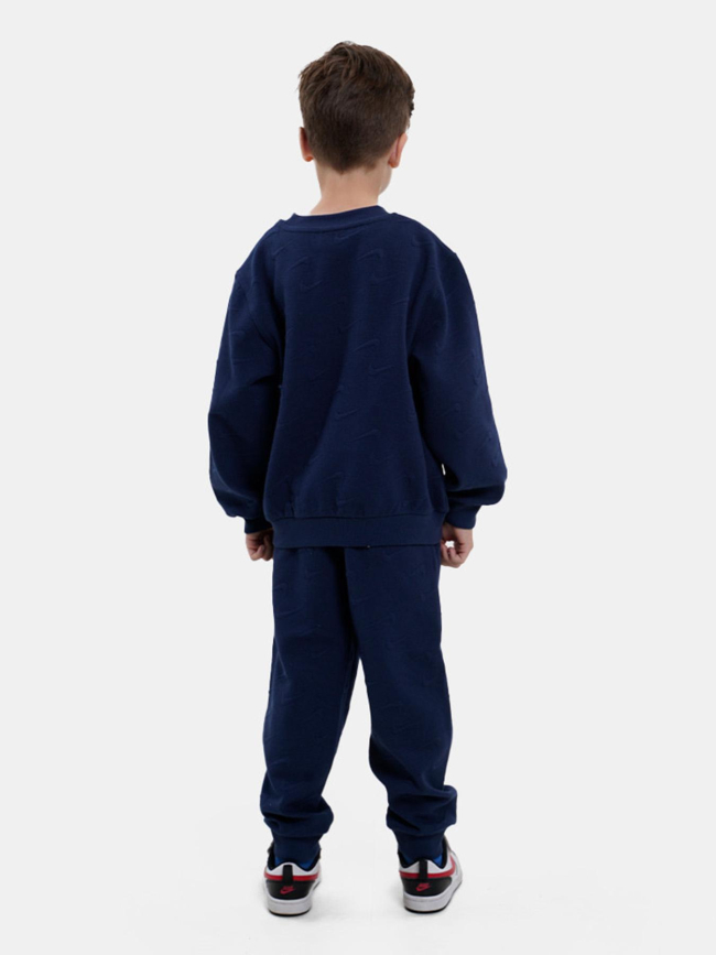 Ensemble sweat jogging powder jacquar bleu bébé - Nike