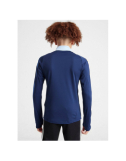 Sweat de football real madrid train bleu orange enfant - Adidas