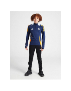 Sweat de football real madrid train bleu orange enfant - Adidas