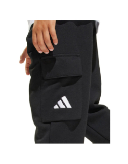 Pantalon jogging à poche latérale noir enfant - Adidas