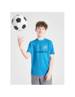 Maillot de football training OM bleu enfant - Puma