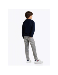 Sweatshirt monotype logo bleu marine enfant - Tommy Hilfiger