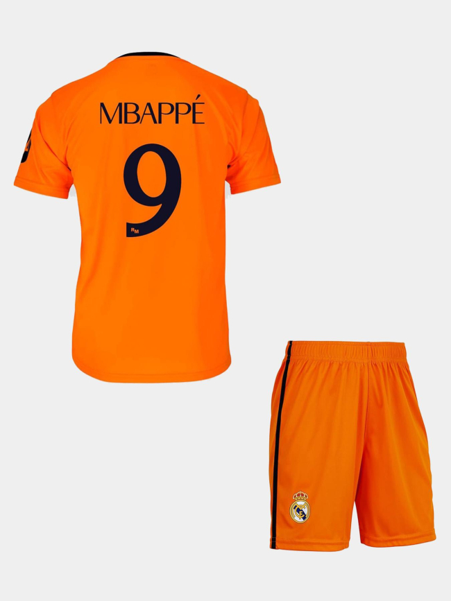 Ensemble de football mbappé orange enfant - Holiprom