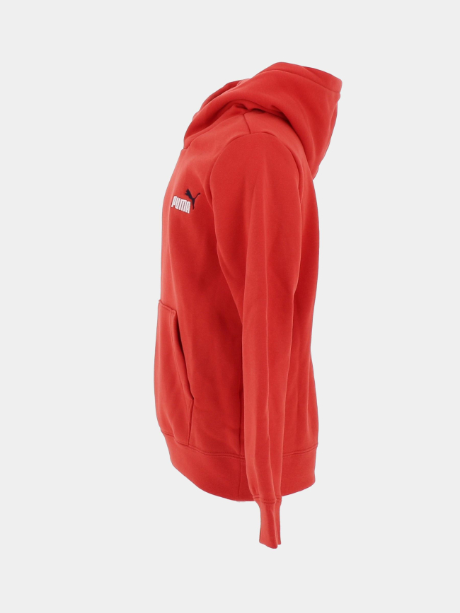 Sweat à capuche essential color no.1 rouge enfant - Puma