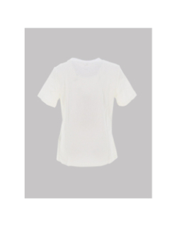 T-shirt à manches courtes essential logo blanc fille - Puma