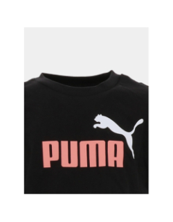 T-shirt essential color logo noir fille - Puma