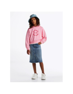 Sweat à capuche new york rose fille - Tommy Hilfiger