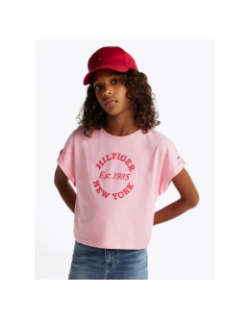T-shirt regular ny rose fille - Tommy Hilfiger