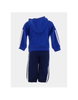 Ensemble sweat à capuche jogging 3S bleu enfant - Adidas
