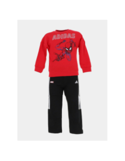 Ensemble sweat jogging marvel spiderman rouge noir enfant - Adidas