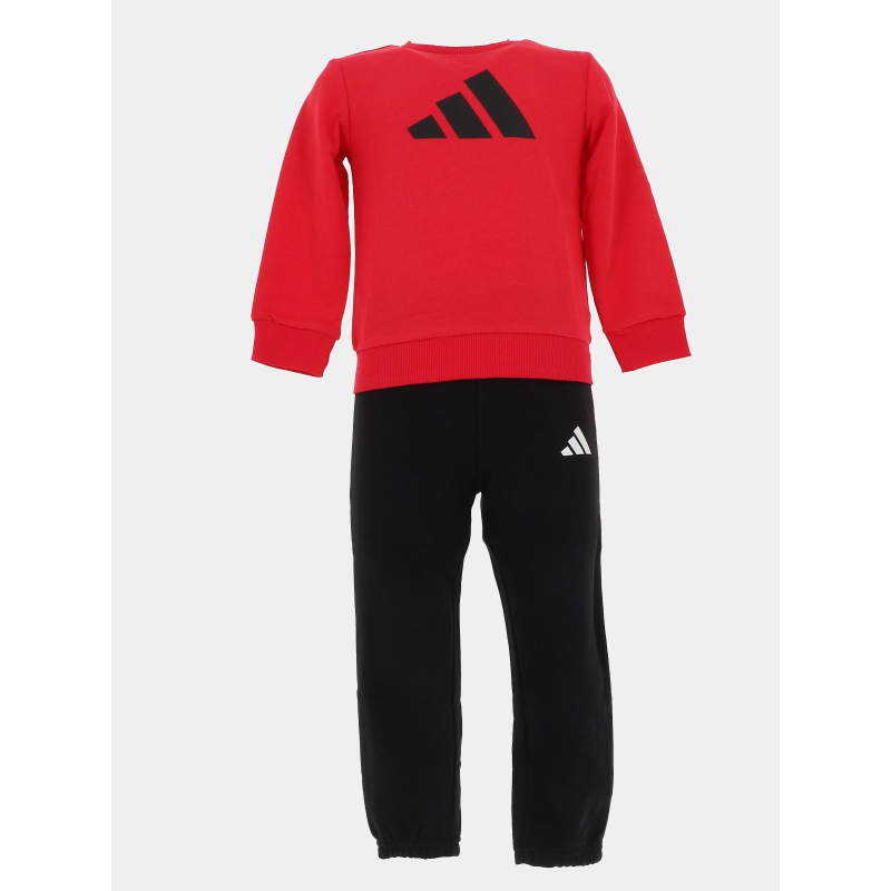 Ensemble de jogging big logo 240 noir rouge enfant - Adidas