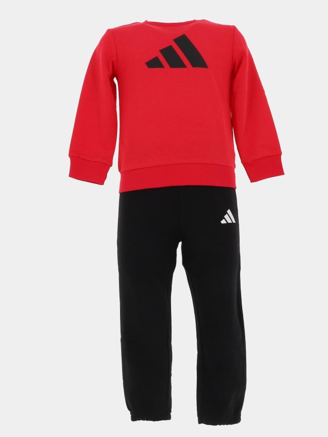 Ensemble de jogging big logo 240 noir rouge enfant - Adidas