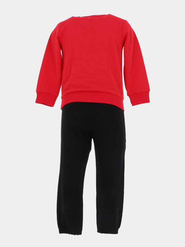 Ensemble de jogging big logo 240 noir rouge enfant - Adidas