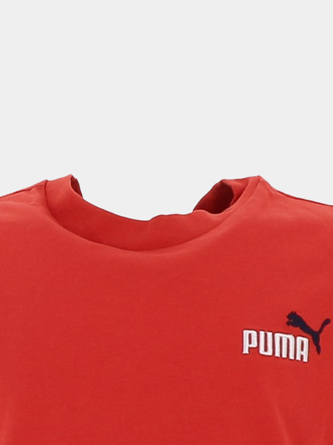 T-shirt à manches courtes essential 2 color rouge enfant - Puma