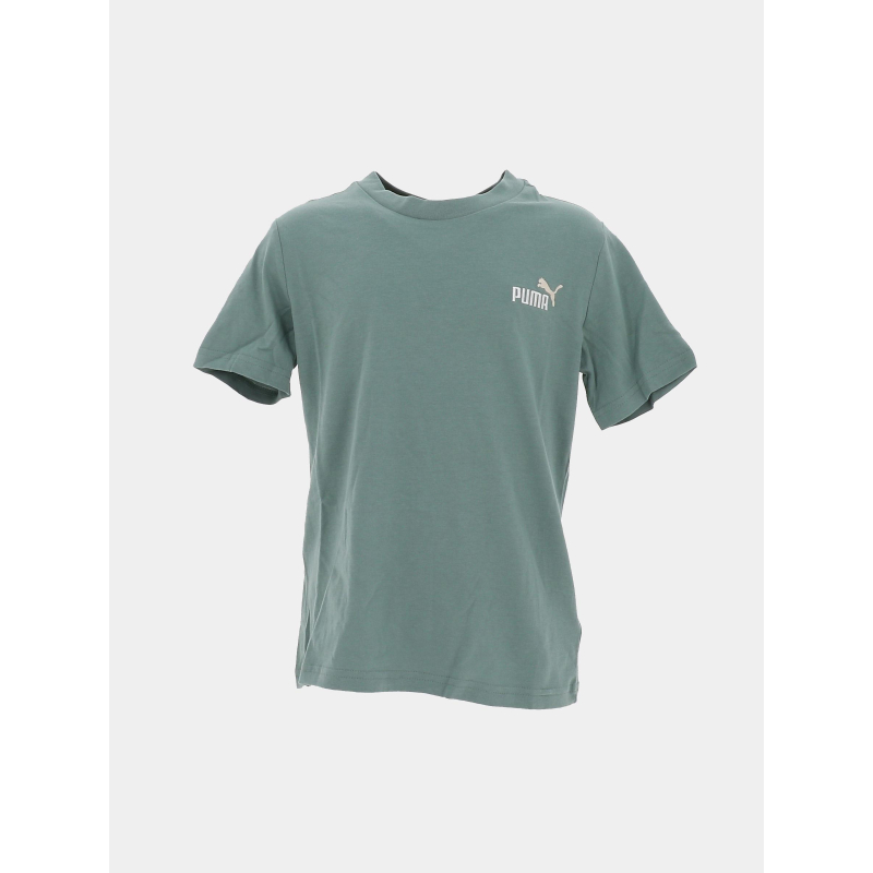 T-shirt à manches courtes essential 2 color vert enfant - Puma