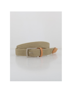 Ceinture tressés mambo dune beige homme - Oxbow