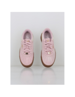 Baskets cuir suédé carina 3.0 luxe rose femme - Puma