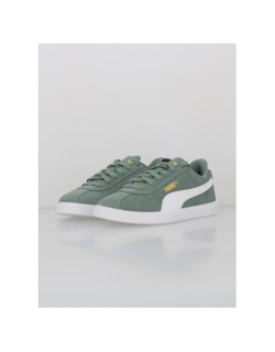 Baskets cuir suede club II vert enfant - Puma